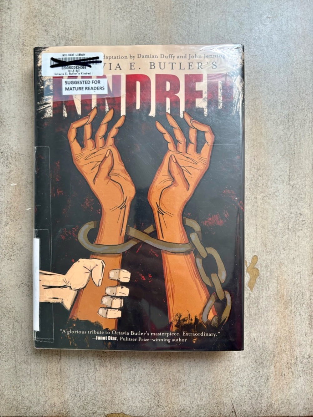 Kindred by Octavia Butler Hardcover Graphic Novel